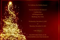 Free Christmas Party Invitation Templates Sndclsh Holiday pertaining to sizing 2952 X 2078