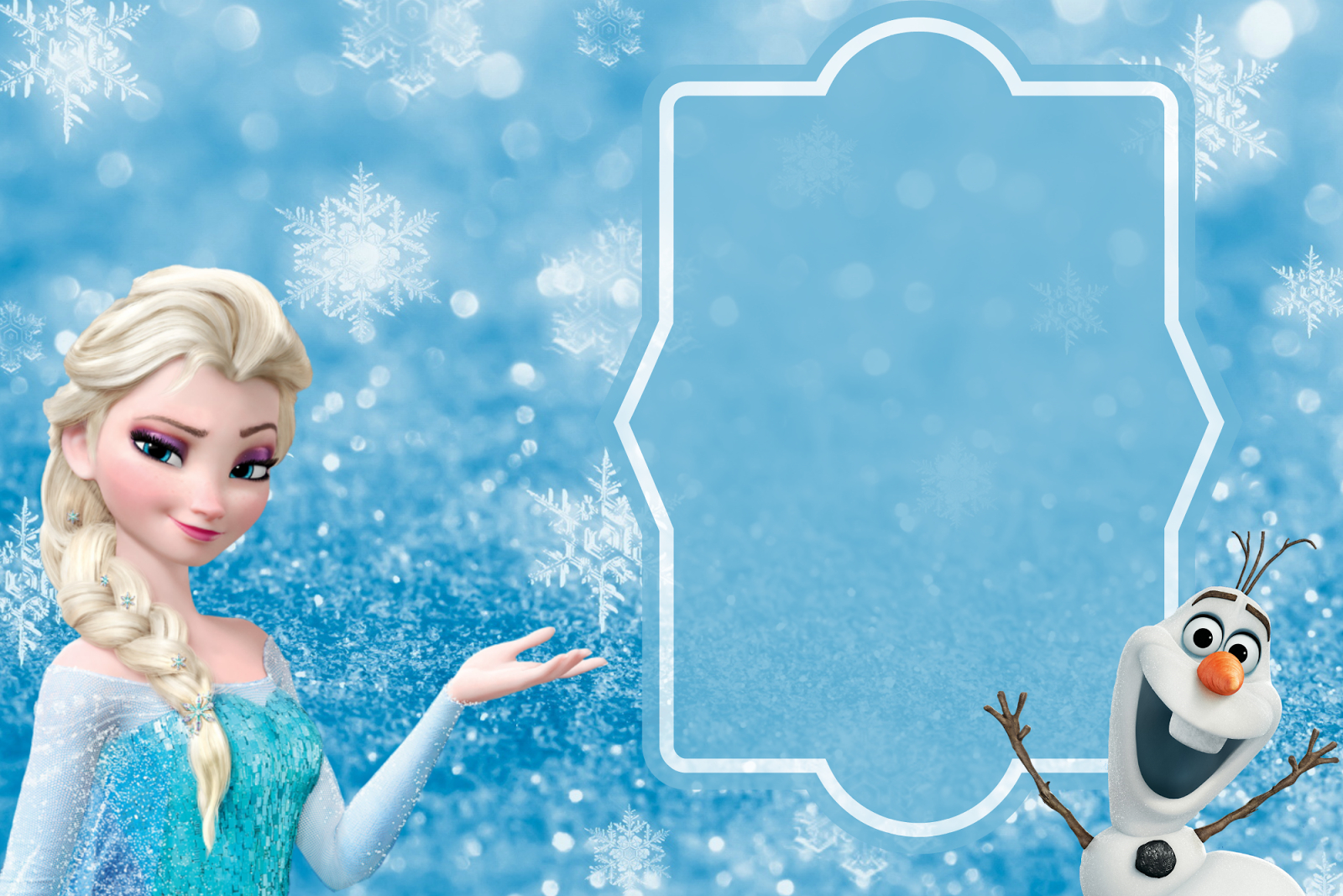 Free Frozen Party Invitation Template Download Party Ideas And with dimensions 1600 X 1067