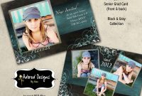 Free Graduation Announcement Templates Photoshop Class Of 2018 regarding size 1500 X 1500