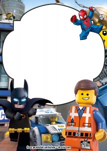 Free Lego Movie Invitations For Birthday Free Printable Birthday throughout sizing 1500 X 2100