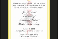 Free Military Retirement Invitation Template Unique Personalized regarding measurements 1086 X 1500