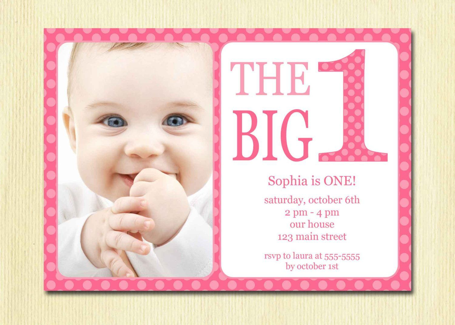 Free Printable 1st Birthday Invitation Template Birthday inside proportions 1500 X 1071