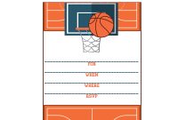 Free Printable Basketball Themed Party Invitations Best Of with regard to sizing 2000 X 2000