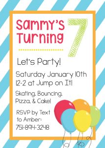 Free Printable Birthday Invitation Templates with dimensions 1112 X 1557