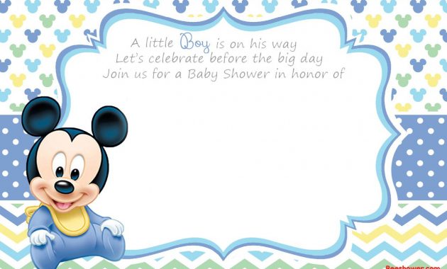 Free Printable Disney Ba Shower Invitations Ba Shower Free within measurements 1280 X 853