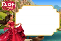 Free Printable Elena Of Avalor Invitation Template Free Printable inside proportions 2100 X 1500