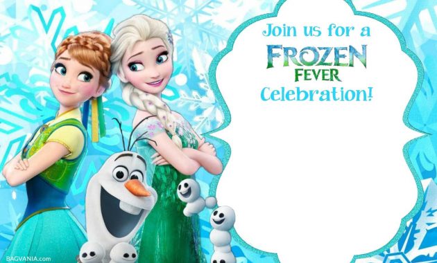 Free Printable Frozen Invitation Templates Bagvania Free Printable inside measurements 1500 X 1073