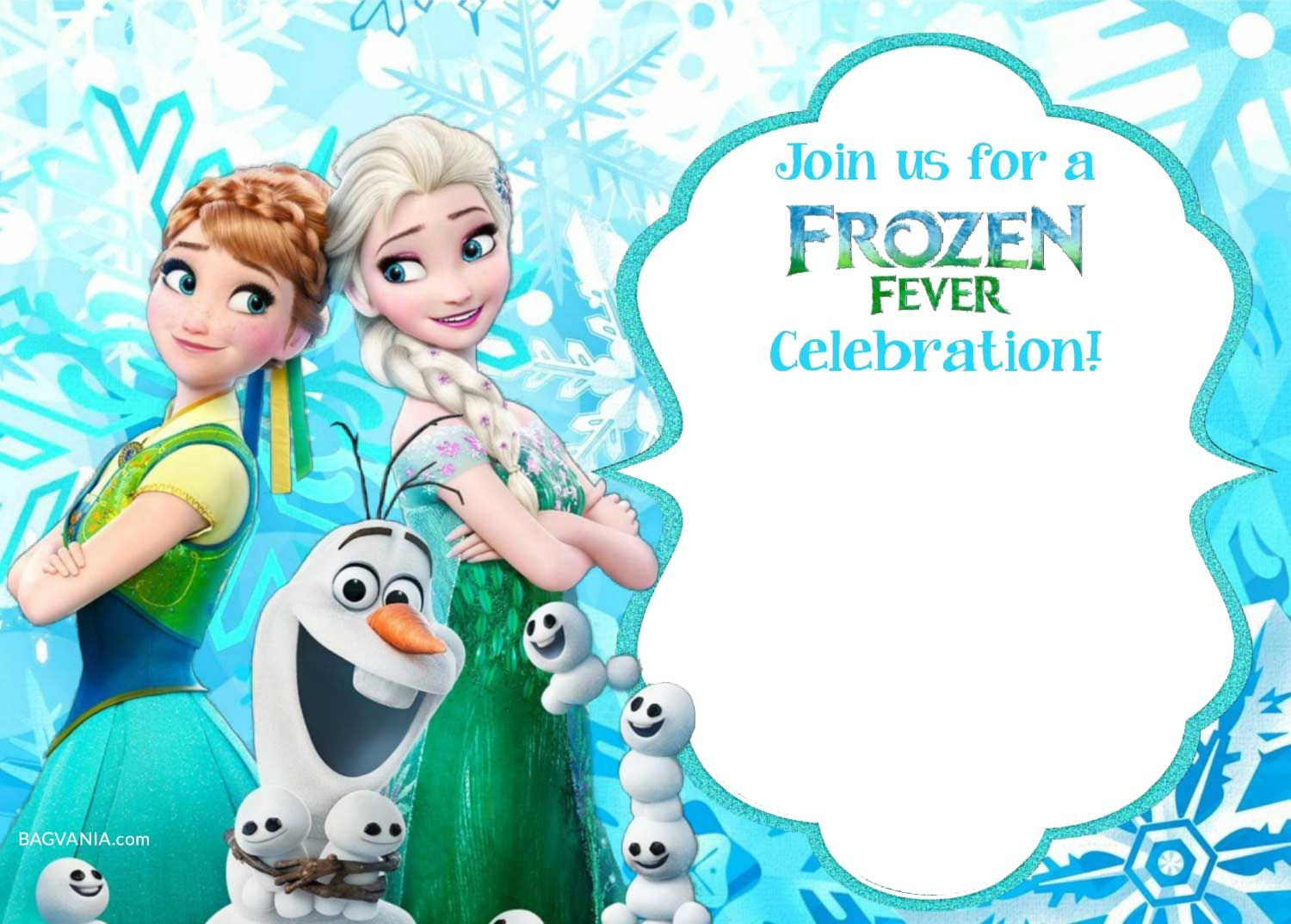 Free Printable Frozen Invitation Templates Bagvania Free Printable inside measurements 1500 X 1073