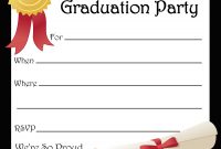 Free Printable Graduation Party Invitations High School Graduation for dimensions 1100 X 1100