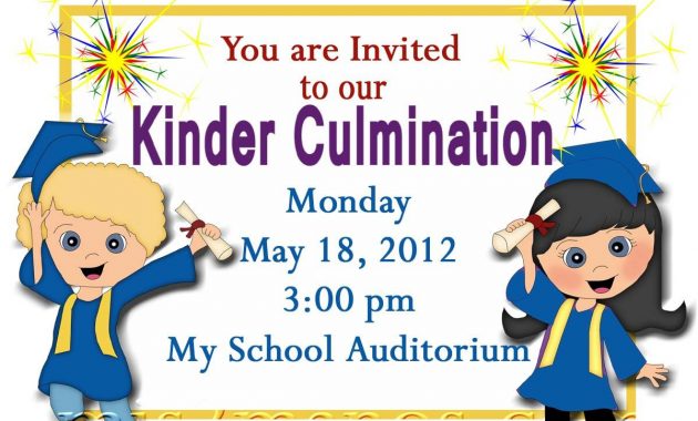 Free Printable Kindergarten Graduation Announcements Graduation pertaining to measurements 1200 X 857