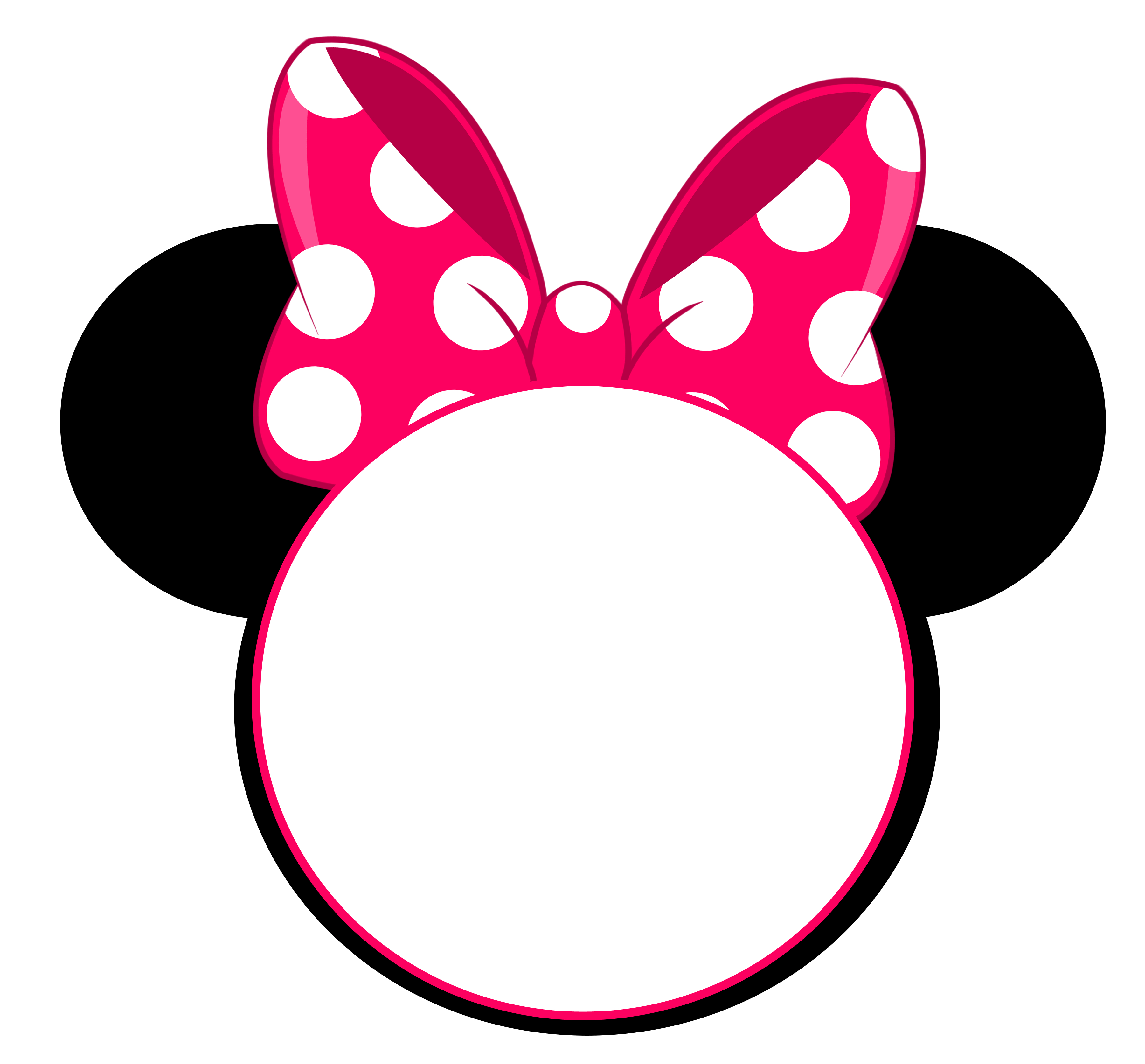 Free Printable Minnie Mouse Pinky Birthday Invitation Template within proportions 3600 X 3344