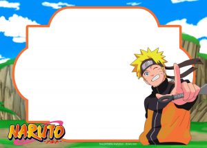 Free Printable Naruto Birthday Invitation Template Free Printable with regard to sizing 2100 X 1500