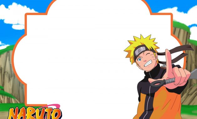 Free Printable Naruto Birthday Invitation Template Free Printable with regard to sizing 2100 X 1500