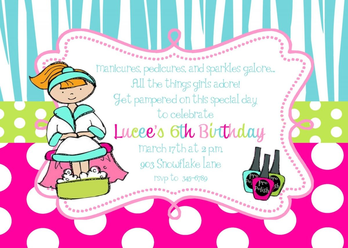 Free Printable Pamper Party Invitation Templates Pamper Party In with regard to dimensions 1200 X 856