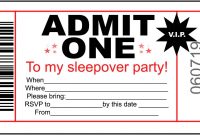 Free Printable Sleepover Invitation Templates Idees In 2018 intended for dimensions 1600 X 831