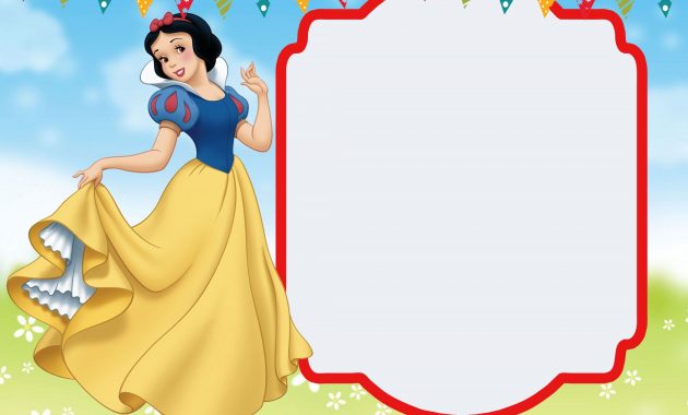 Free Printable Snow White Invitations Complete Edition Free throughout dimensions 2100 X 1500