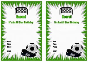 Free Printable Soccer Birthday Party Invitations Arzis Favorite inside dimensions 1228 X 868