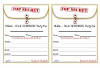 Free Printable Surprise Birthday Party Invitations Templates Party intended for sizing 1100 X 850