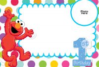 Free Sesame Street 1st Birthday Invitation Template Free Printable inside dimensions 2100 X 1500