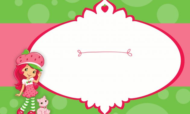 Free Strawberry Shortcake Birthday Party Printable Invitation inside dimensions 1600 X 1159