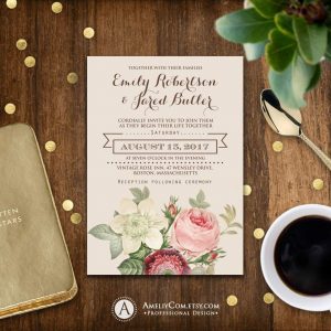 Free Wedding Invitation Templates Uk 1304 Wedding Kraft Invitation for proportions 954 X 954