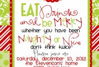 Funny Christmas Party Invitations Wording Christmas Party regarding sizing 820 X 1148