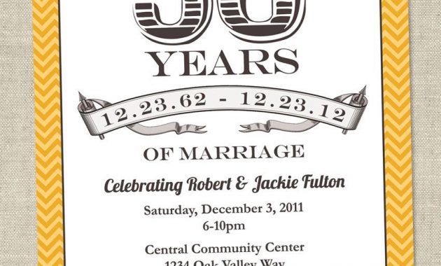 Golden Wedding Anniversary Us Letter Format Of Free Wedding pertaining to dimensions 850 X 1100