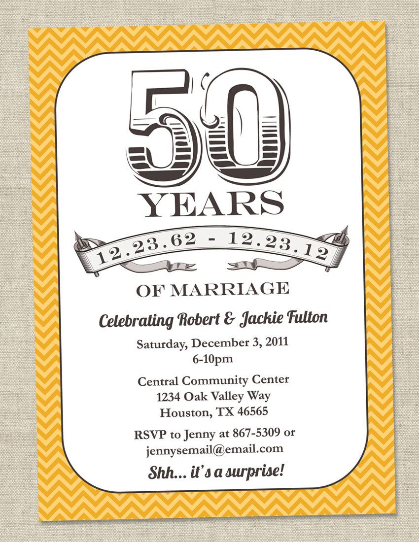 Golden Wedding Anniversary Us Letter Format Of Free Wedding pertaining to dimensions 850 X 1100