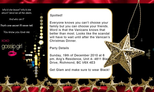 Gossip Girl Invitation Gossipgirlinvitescopy Invites Web pertaining to dimensions 1600 X 1143