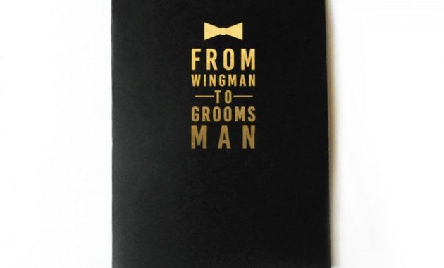 Groomsman Card Will You Be My Groomsman Card Gold Foil Card for dimensions 900 X 900