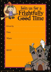 Halloween Party Invitations Halloween Party Invitation Templates regarding measurements 1143 X 1600