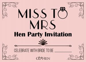 Hen Party Invitations Funky Retro Hen Invites pertaining to measurements 1311 X 945