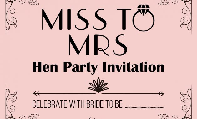 Hen Party Invitations Funky Retro Hen Invites pertaining to measurements 1311 X 945