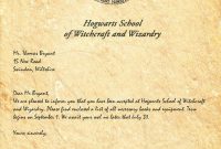 Hogwarts Acceptance Letter Legiondesign Harry Potter Party In throughout dimensions 752 X 1063