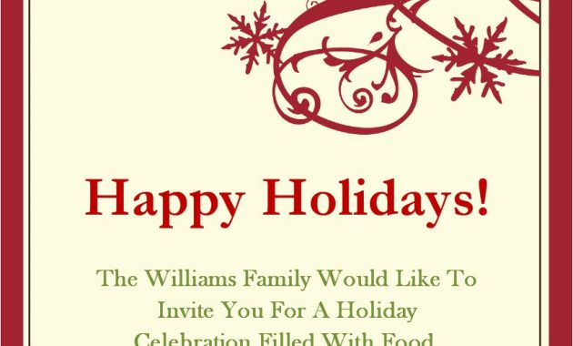 Holiday Party Email Template Hatch Urbanskript Co Fresh Christmas pertaining to proportions 852 X 1100