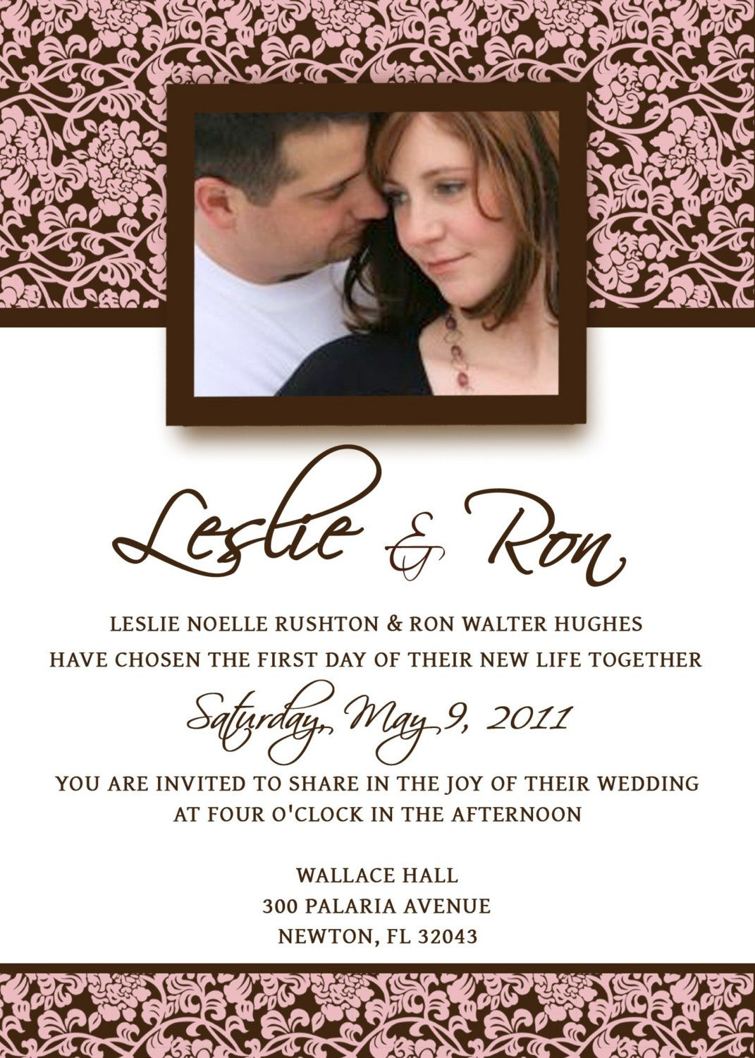 Homemade Wedding Invitation Template Invitation Templates Cool for measurements 1071 X 1500