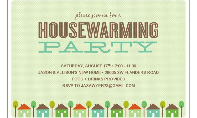 Housewarming Party Invitations Free Template Housewarming Food with regard to size 1400 X 1000