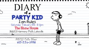 I Do On A Dime Free Template Diary Of A Wimpy Kid Birthday intended for measurements 1210 X 667