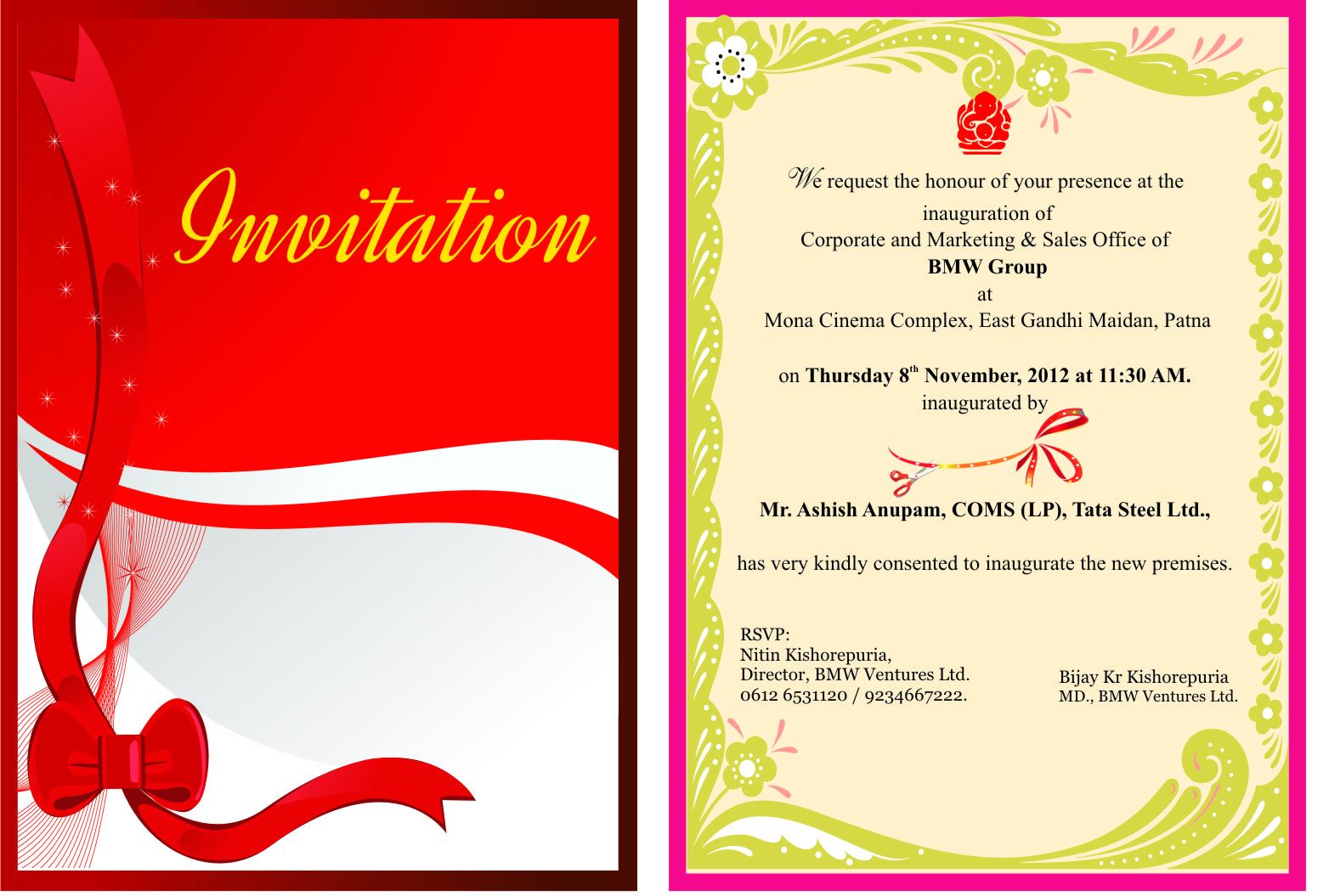 Invitation Cards Printing For Just Rs 170 inside size 1564 X 1055