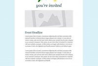 Invitation Email Marketing Templates Invitation Email Templates for sizing 884 X 1107