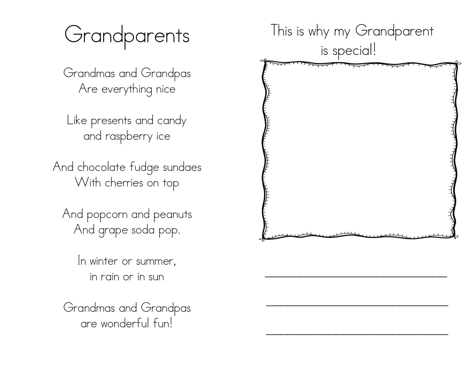 Invitation Templates Grandparents Day Images Sample And Pleasing throughout dimensions 1650 X 1275