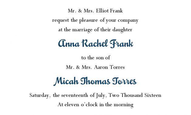 Jewish Wedding Invitation pertaining to proportions 1000 X 1400