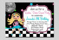 Karaoke Birthday Party Invitations Marvelous Free Printable Sample with proportions 1500 X 1071