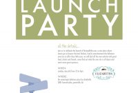 Launch Party Invitation Launch Party Invitation This Is The Perfect throughout proportions 1500 X 1500