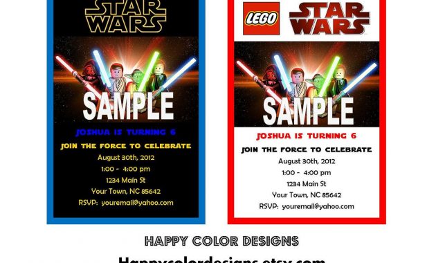 Lego Star Wars Birthday Invitations Free Printables Birthday In regarding size 1500 X 1159