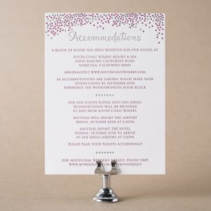 Letterpress Direction And Accommodation Cards From Bella Figura with proportions 1024 X 1024