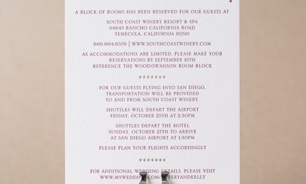 Letterpress Direction And Accommodation Cards From Bella Figura with proportions 1024 X 1024