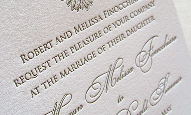 Letterpress Wedding Invitations Letterpress Wedding Invitations within sizing 900 X 900