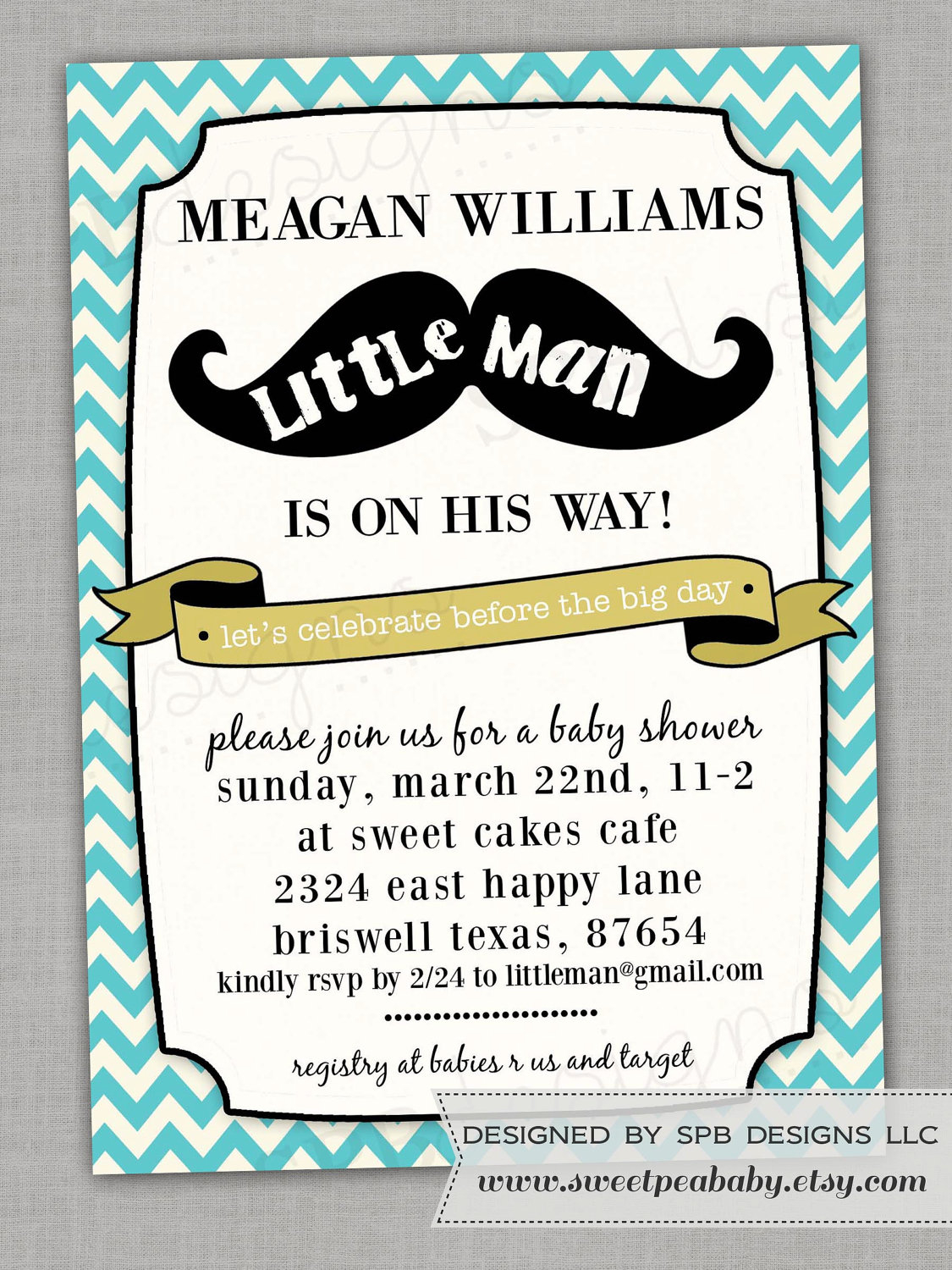 Little Man Ba Shower Invitations Little Man Ba Shower with measurements 1125 X 1500