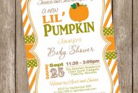 Little Pumpkin Ba Shower Invitations Best Of Fall Ba Shower within size 889 X 889